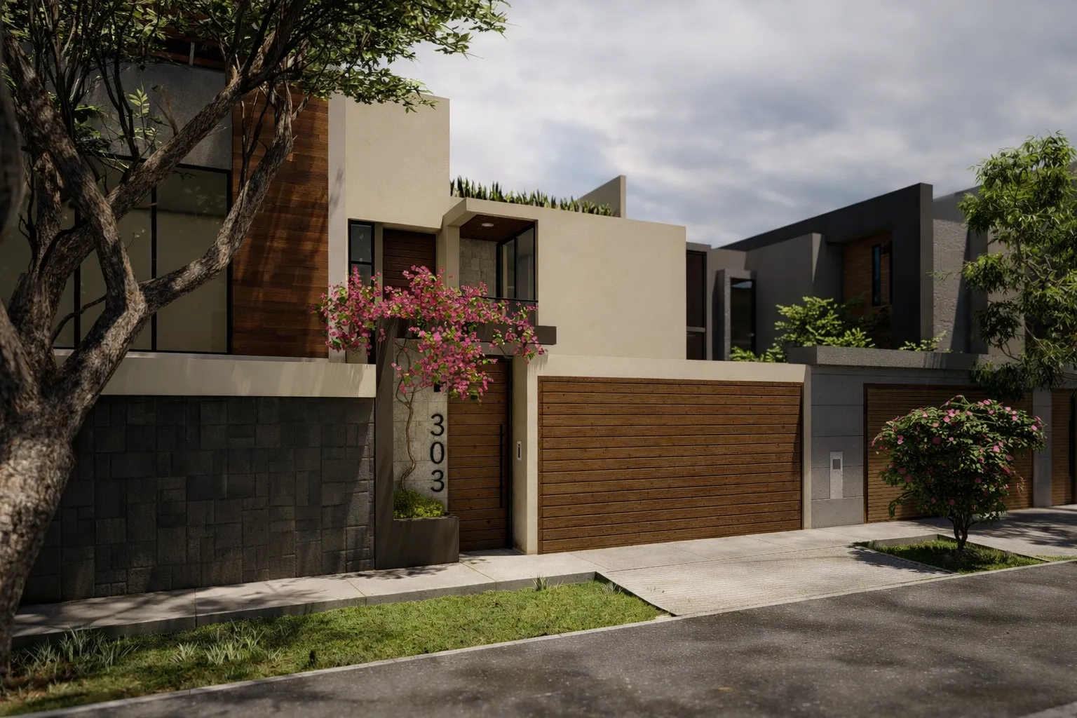 Exterior de casa modelo 2